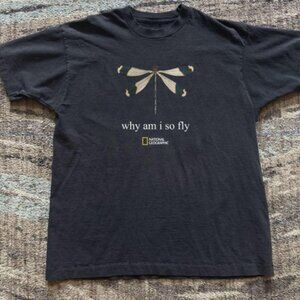 National Geographic "why am i so fly" T-shirt